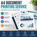 A4 Document Printing Service | Professional Copies (75gsm/120gsm)