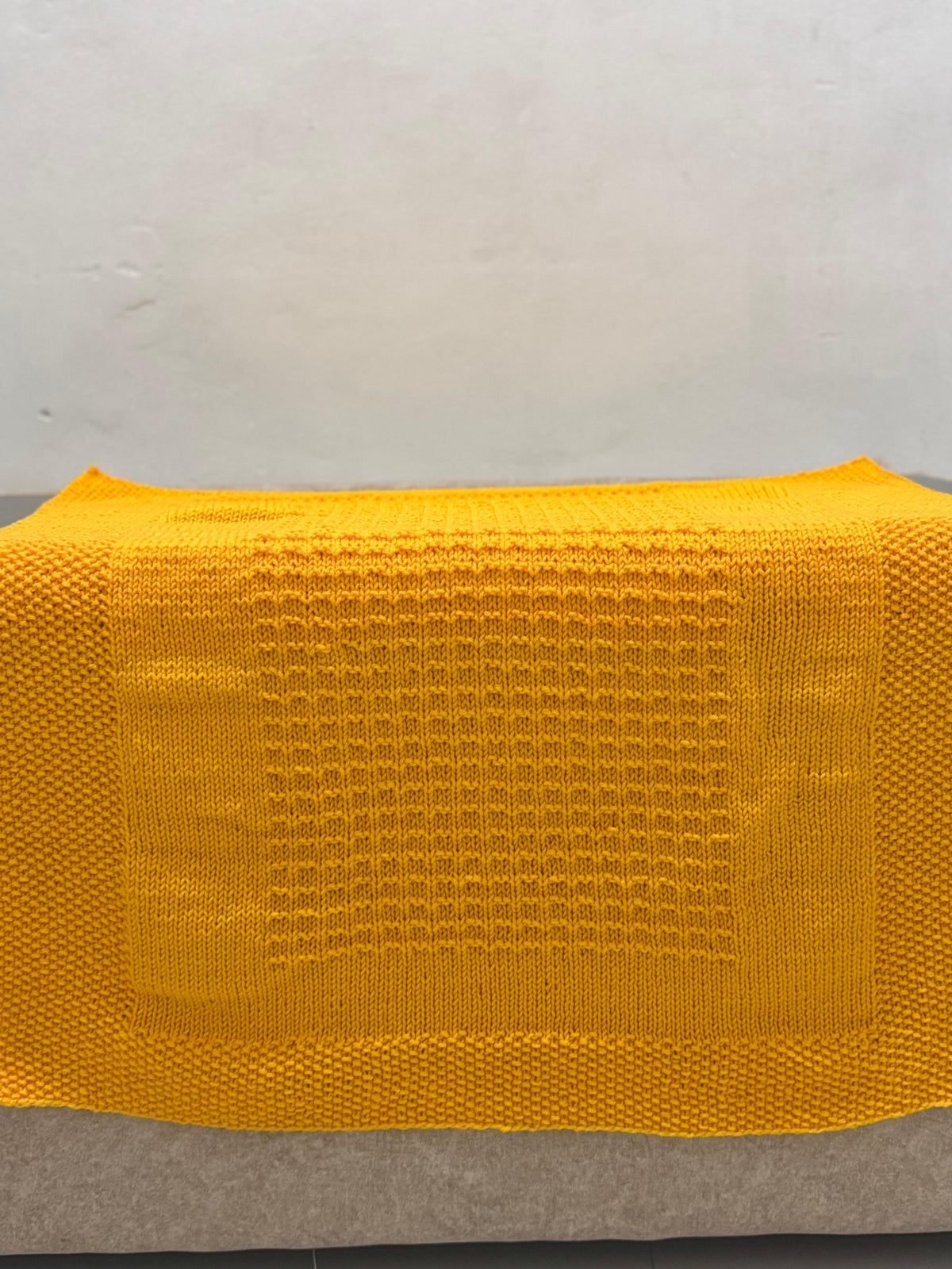 Bella Textured Baby Blanket Knitting Pattern | Instant PDF Download