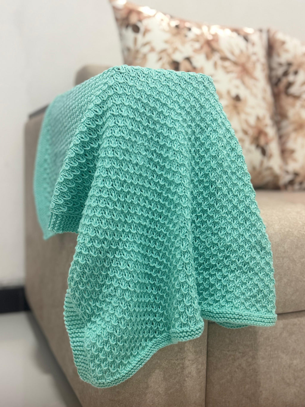 Easy Freya Cloud Baby Blanket – Knitting Pattern for Handmade Comfort