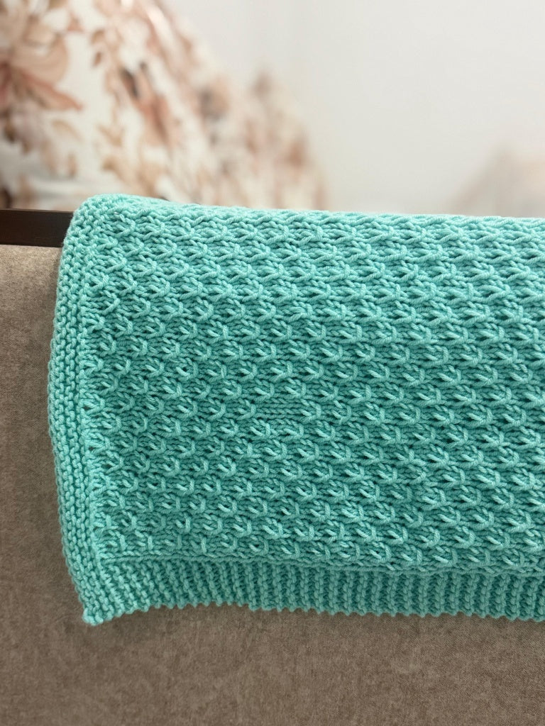 Easy Freya Cloud Baby Blanket – Knitting Pattern for Handmade Comfort