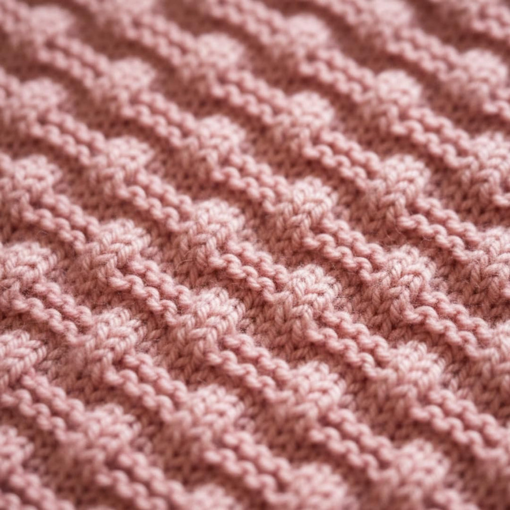 Easy Weave Baby Blanket – Knitting Pattern for Handmade Comfort